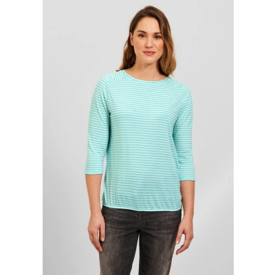 Abbildung von Cecil 3/4 Arm Shirt, mit U Boot Ausschnitt