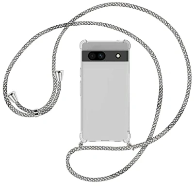 Abbildung von mtb more energy® Handykette kompatibel mit Google Pixel 7a Fancy Fishnet Smartphone Hülle zum Umhängen Anti Shock Full TPU Case