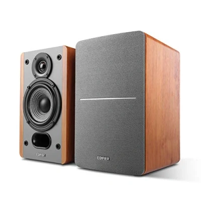 Abbildung von Edifier® P12 Stereo Regal Lautsprecher (Hochwertiges MDF Holzgehäuse)
