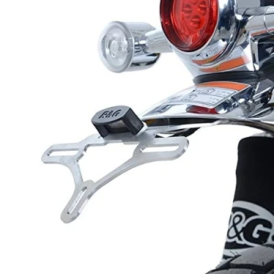 Abbildung von Halterung Kennzeichen R&amp;G RACING Silber Honda Monkey