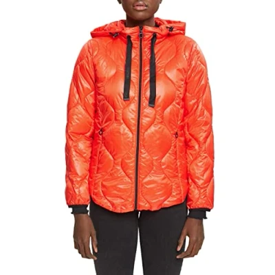 Abbildung von ESPRIT Damen 013EE1G370 Jacke, 635/ORANGE RED, S
