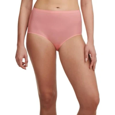 Abbildung von Chantelle Damen Slip, weich, Stretch, Einheitsgröße, hohe Taille, Candlelight Pfirsich, Einheitsgröße