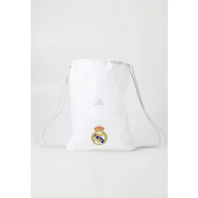 Abbildung von adidas Performance REAL Madrid Gymsack Unisex Tagesrucksack, Größe: One Size/No Size, White