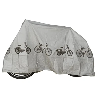 Abbildung von FISCHER Fahrrad Garage (B)2.000 x (H)1.100 mm aus PEVA Folie, wasserdicht, idealer Schutz vor Schmutz, 1 Stück (86402)