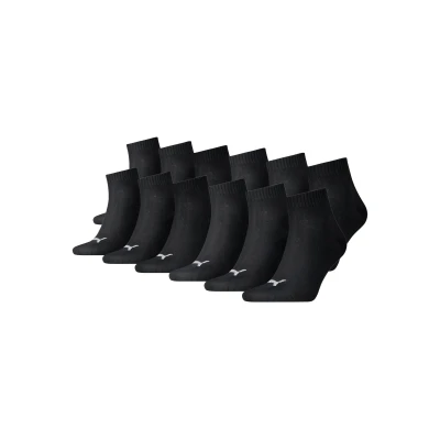 Abbildung von Puma Quarter Socken 12 Pack schwarz