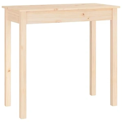 Abbildung von vidaXL Konsolentisch Konsole Beistelltisch Flurtisch Sideboard Ablagetisch Wandtisch Frisiertisch Holztisch 80x40x75cm Massivholz Kiefer