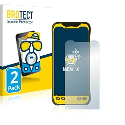 Abbildung von BROTECT Entspiegelungs Schutzfolie für Trimble TDC600 (2 Stück) Matte Displayschutz Folie, Anti Reflex, Fingerprint