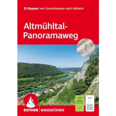 Abbildung von Altmühltal Panoramaweg: 15 Etappen von Gunzenhausen nach Kelheim. Mit GPS Tracks (Rother Wanderführer)