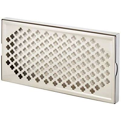 Abbildung von Abtropfschale 300 x 150 23 mm Edelstahl Servierplatte