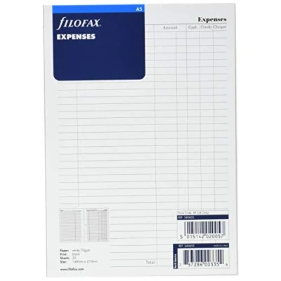 Abbildung von Filofax Kalendereinlagen, A5, Ausgaben