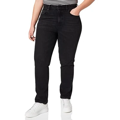 Abbildung von JJXX Jxberlin Jeans Straight Leg, Damen, Größe: 24x32, Black denim