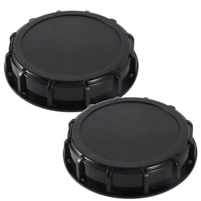 Abbildung von FOGWOWO 2 Stück IBC Deckel Kappe 163mm Tank Abdeckung zubehör für 1000l Wassertank Regentonne,Container