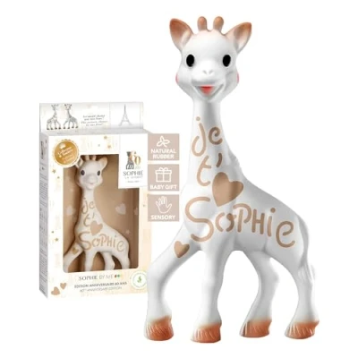 Abbildung von SOPHIE LA GIRAFE Giraffe 60 Jahre Limited Edition &quot;SOPHIE by me&quot;, 616402, Beige/Weiß