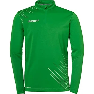 Abbildung von uhlsport Score 26 1/4 Zip Top Herren Sport Jacke Sweatshirt Sweatjacke Pullover Fußball Fitness Gym Hoody Pulli smartbreathe FIT atmungsaktiver Stoff aus recyceltem Polyester