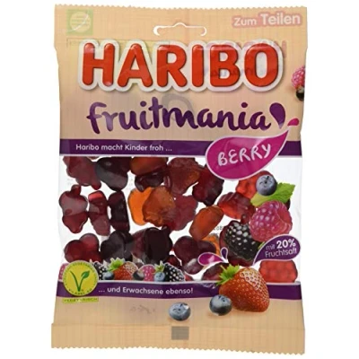 Abbildung von Haribo Fruitmania Berry, 30er Pack (30 x 175 g)