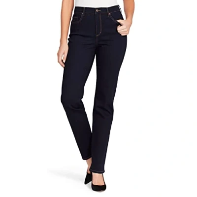 Abbildung von Gloria Vanderbilt Damen Amanda Taper Jeans, Spülen Noir, 46 Petite EU