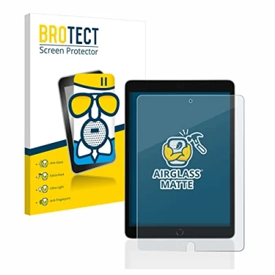 Abbildung von BROTECT Entspiegelungs Schutzglas für Apple iPad 10.2&quot; WiFi 2021 / Cellular Schutz Folie Panzerfolie Glas Matt [Kratzfest 9H]