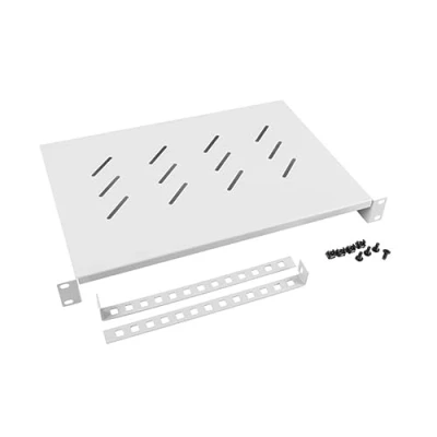 Abbildung von Lanberg AK 1004 S, Regalboden, Grau, 25 kg, 1U, 48,3 cm (19 Zoll), 483 mm
