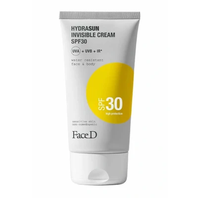 Abbildung von Face D HYDRASUN INVISIBLE Cream SPF30 Sonnenschutz, Größe: 150 ml,