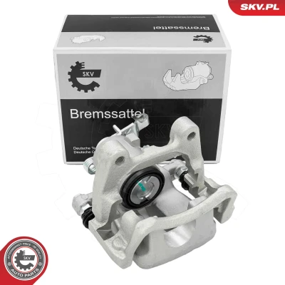 Abbildung von ESEN SKV 78SKV664 Bremssattel Hinterachse rechts mit Klammer VOLKSWAGEN: Golf 6, 5 Schrägheck, Touran I, AUDI: A3 Sportback, Schrägheck