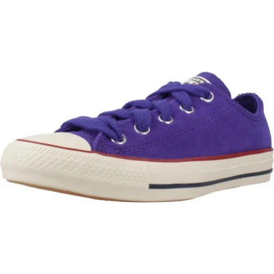 Abbildung von Converse Chuck Taylor ALL STAR Sneaker low, Damen, Größe: 39, Night indigo/natural ivory/black Veloursleder
