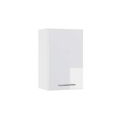 Abbildung von Vicco Hängeschrank Fame Line, Weiß Hochglanz/Weiß, 45 cm