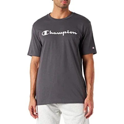 Abbildung von Champion Herren T Shirt American Classics Big Logo S s, Eisengrau,