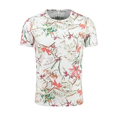 Abbildung von KEY LARGO Herren Jungles Round T Shirt, White (1000), S