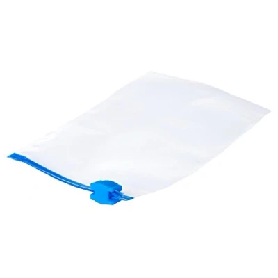 Abbildung von neoLab LDPE Ziplock Beutel mit Verschluss Blau, Transparent, 500mm x 400mm, 60 Stück