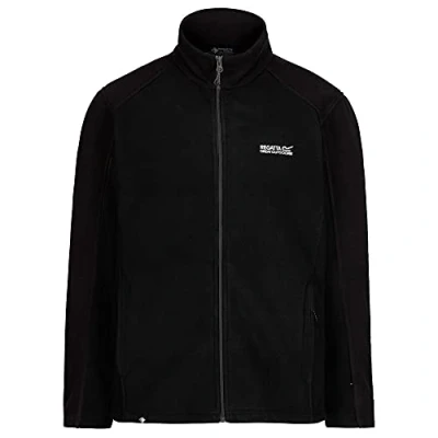 Abbildung von Regatta Männer Fleece Hedman II Fleecejacke für Herren, Schwarz, 2X Large, Black