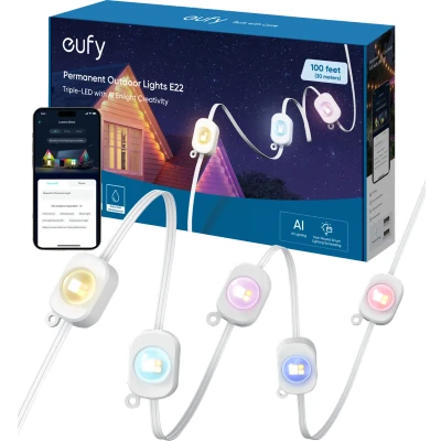 Abbildung von eufy Permanent Outdoor Light E22 30 Meter