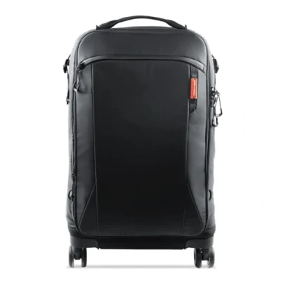 Abbildung von PGYTECH 2 in 1 Kamera Rucksack mit Rollen, DSLR/SLR/Spiegellose/Stativ Fotorucksack für Reisen Fotografen, Trolley Regenschutz, Kompatibel 17‘ Laptop, Canon, Nikon, Sony
