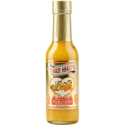 Abbildung von Marie Sharp&#039;s Orange Pulp Habanero Hot Sauce (Pack of 3)