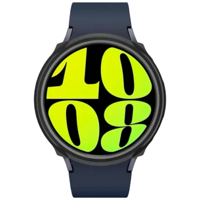 Abbildung von Spigen Liquid Air Hülle Schwarz Samsung Galaxy Watch 7 44mm