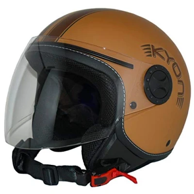Abbildung von protectWEAR Jethelm mit langem Visier H730 BR M