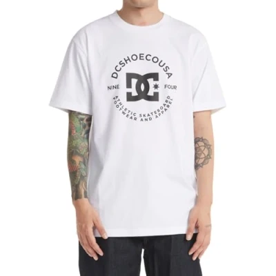 Abbildung von DC Shoes STAR Pilot FÜR Adyzt Tshirt print, Herren, Größe: Medium, White