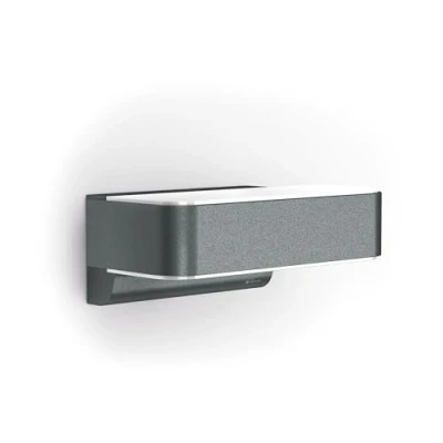 Abbildung von Steinel Connect LED Außenleuchte L 810 C, smarte Wandleuchte, dimmbar, bedienbar per App, 9.8 W, 3000 K, Anthrazit