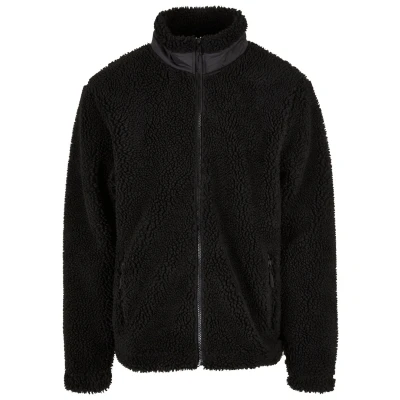 Abbildung von Urban Classics Basic Fleecejacke, Herren, Größe: 5XL, Black