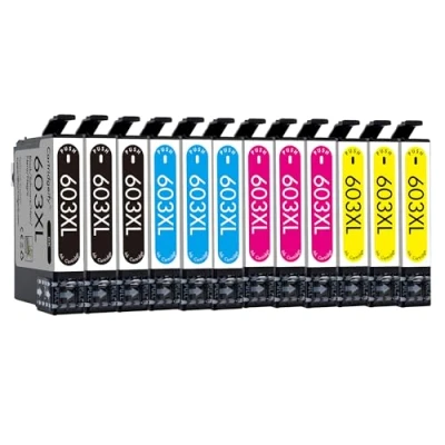 Abbildung von Cartridgeify 603XL Druckerpatronen Kompatibel mit Epson 603 XL Patronen, für Expression Home XP 2100 2105 3100 3105 3150 4100 4105, Workforce WF 2810 2830 2835 2840 2850