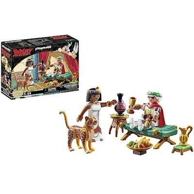 Abbildung von Playmobil ASTÉRIX: Caesar &amp; Cleopatra Minispielzeug für Kinder, Größe: One Size, Multi coloured