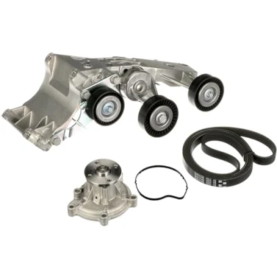 Abbildung von GATES KP15PK1745 Wasserpumpe + Keilrippenriemensatz mit ThermalPro MERCEDES BENZ: B Klasse, A Klasse