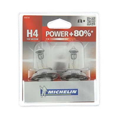 Abbildung von Michelin 008734 Glühlampe, Fernscheinwerfer H4 12V 60/55W P43t Halogen VOLKSWAGEN: Polo V Schrägheck, Multivan 5 (7HM, Caddy 3 Kombi