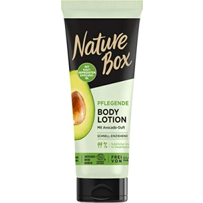 Abbildung von Nature Box Pflegende Body Lotion mit Avocado Duft, 200 ml