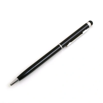 Abbildung von System S 2 in 1 Stylus Touch Pen kapazitiver Bildschirm Eingabe Stift Kugelschreiber Schwarz für Tablet PC Smartphone Handy PDA