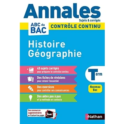 Abbildung von Annales Bac 2024 Histoire Géographie Terminale Corrigé (10)