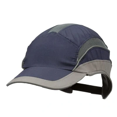 Abbildung von 3M™ First Base™ 3 Anstoßkappe 2031214, Elite, Marineblau/Grau, Standard Schirm