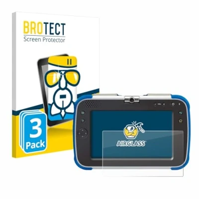 Abbildung von BROTECT Schutzglas für Vtech Storio Max XL 2.0 (3 Stück) Schutzfolie Panzer Folie Glas [Extrem Kratzfest 9H, Anti Fingerprint, Ultra Transparent]