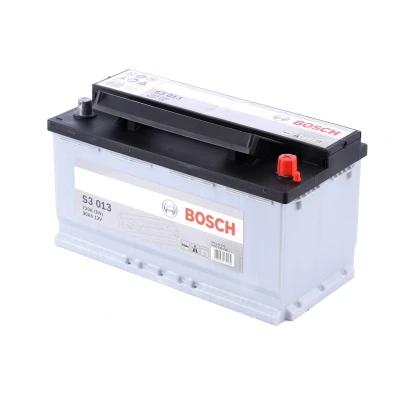Abbildung von BOSCH S3 0 092 S30 130 Batterie 12V 90Ah 720A B13 FIAT: Ducato I Pritsche/Fahrgestell, III Bus, MERCEDES BENZ: S Klasse Limousine