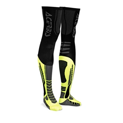 Abbildung von Acerbis X Leg Pro Socken, Schwarz/Gelb, XXL