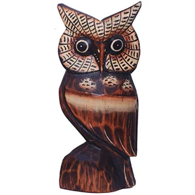 Abbildung von Woru Deko Tierfigur, Holz, 20 cm